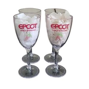 EPCOT World Showcase Set of 4 Wine Glasses